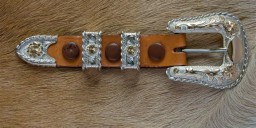 3/4″ Sterling Ranger Buckle set