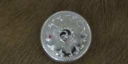 1″ Sterling Silver Round Bola