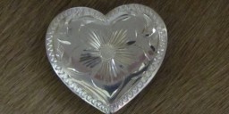 1″ Sterling Silver Heart Bola