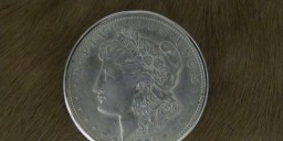 Genuine Morgan Silver Dollar Bola