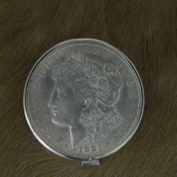 Genuine Morgan Silver Dollar Bola