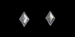 Sterling Diamond Earrings