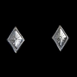 Sterling Diamond Earrings