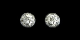 1/2″ Sterling Round Earrings