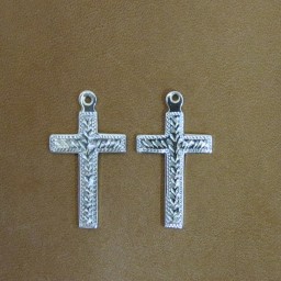 3/4″ sterling Silver Cross