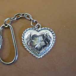 1″ Heart Key Holder