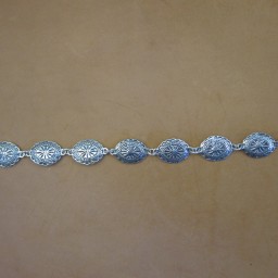 Sterling Concho Bracelet