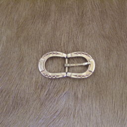 Gold Double Horseshoe Buckle