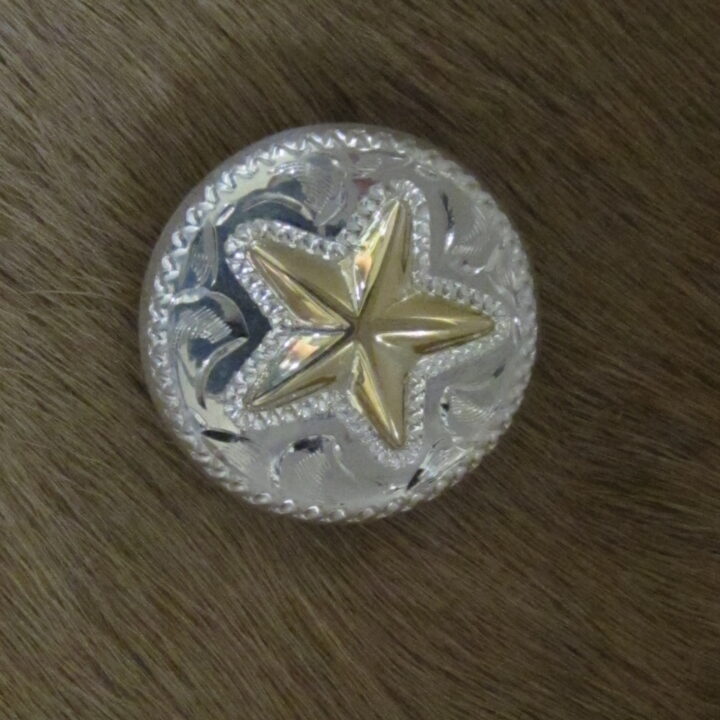 1" Sterling Silver Round Bola