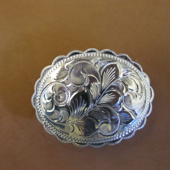 2" X 1-5/8" Scalloped Barrette