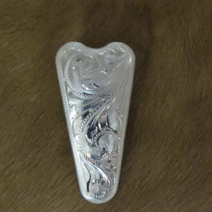 1" X2" Sterling Silver Tapered Plate Bola