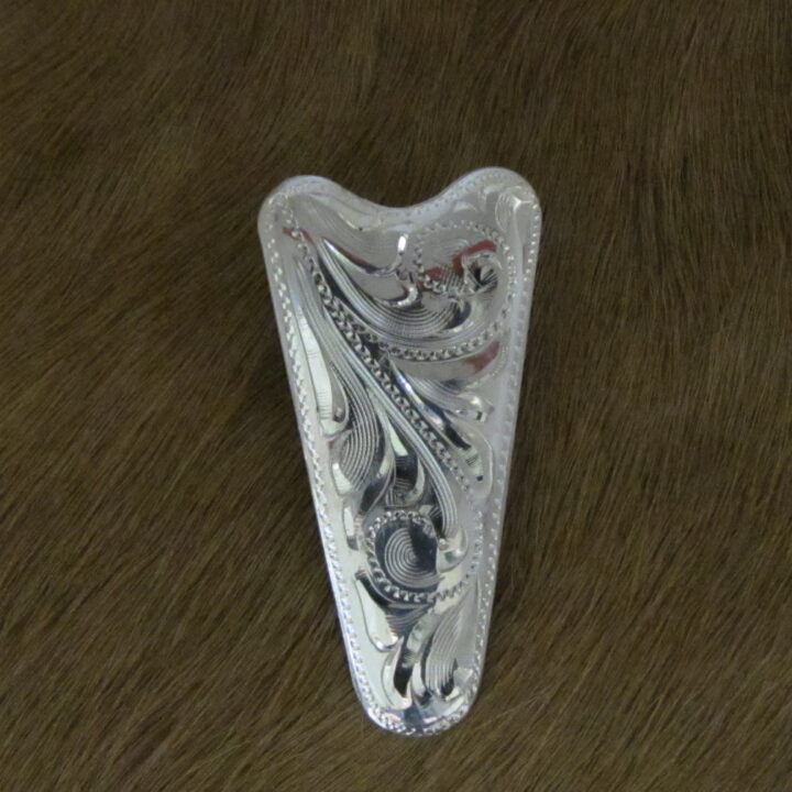 3/4" X 1-1/2" Sterling Silver Tapered Plate Bola