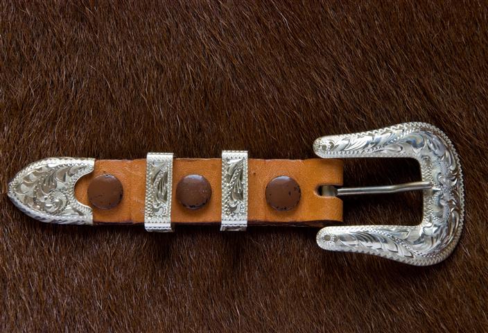 3/4" Sterling Ranger Buckle set