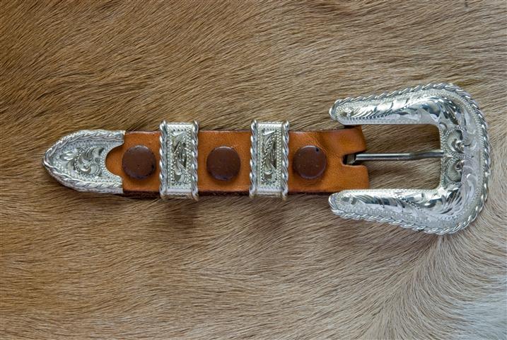3/4" Sterling Ranger Buckle set