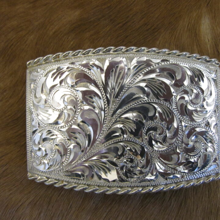 2"X3" Sterling Rectangle Buckle