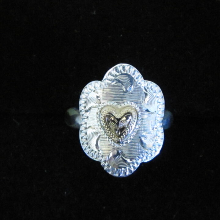 9/16" X 3/4" Scalloped Ring