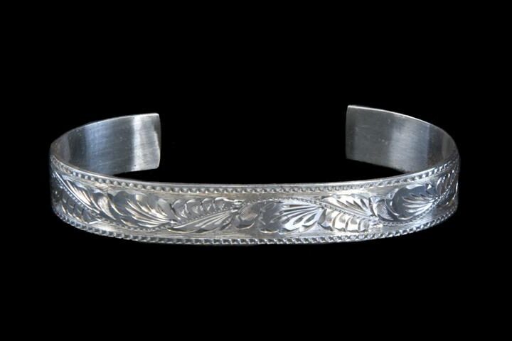 3/8" Sterling Cuff Bracelet